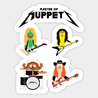 Master of Muppets Sticker